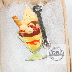 Loot Anime Food Theme Sundae Parfait Phone Charm Dangle